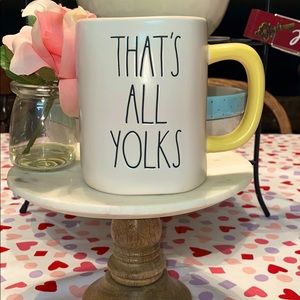 Rae Dunn☕️THAT ALL YOLKS🐣NRyellow handle/interior